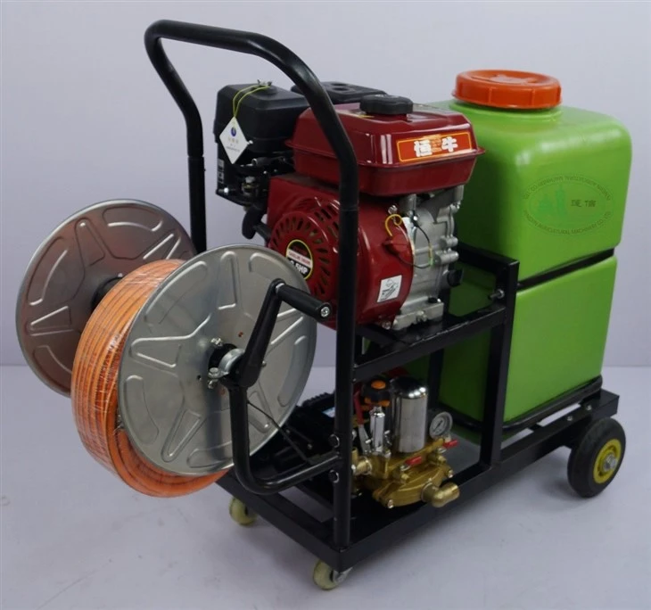 60L Trolley Power Sprayer With Black Frame factory